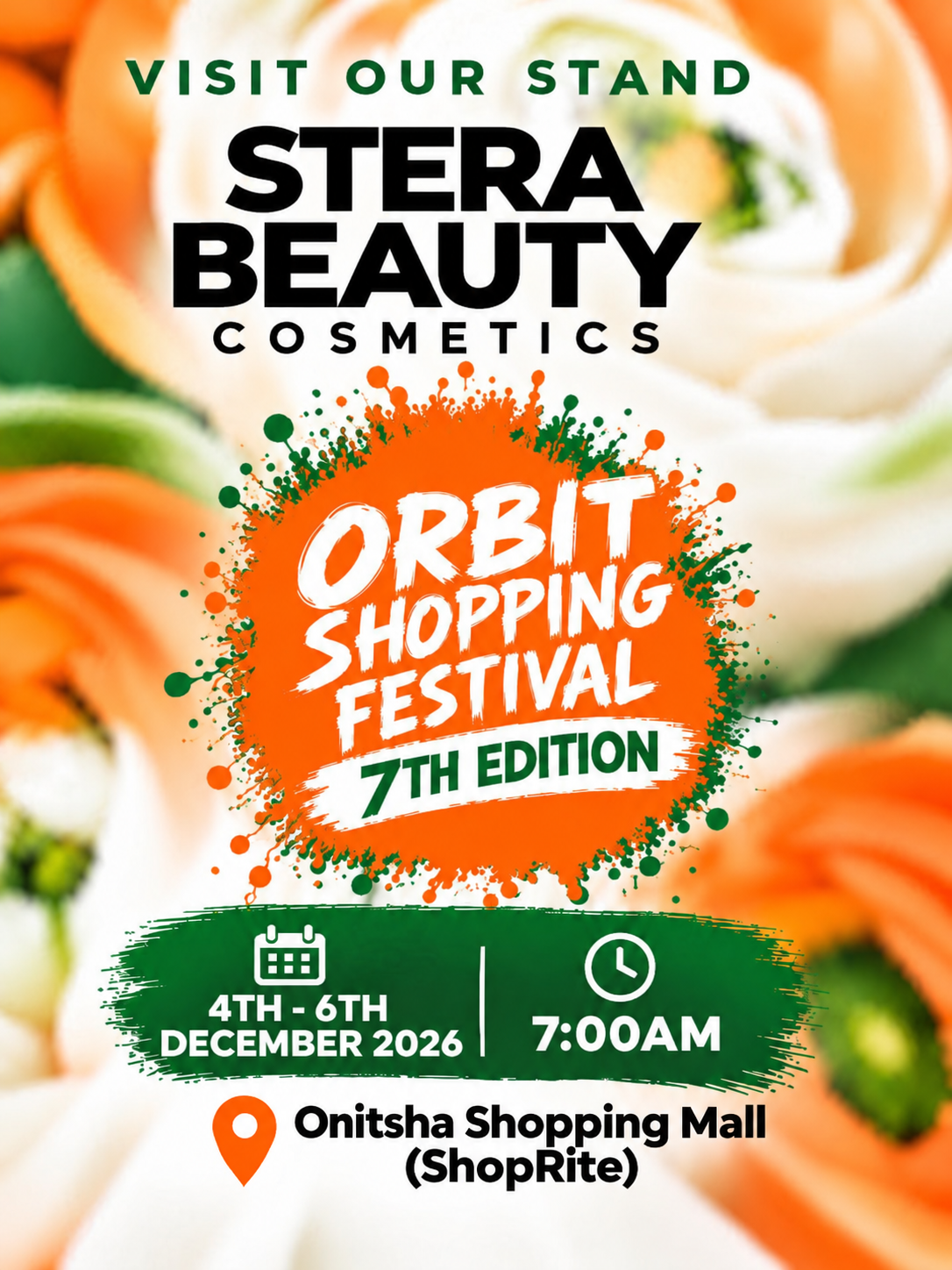 Visit STERA BEAUTY at the Orbit Shopping Festival, 7th Edition