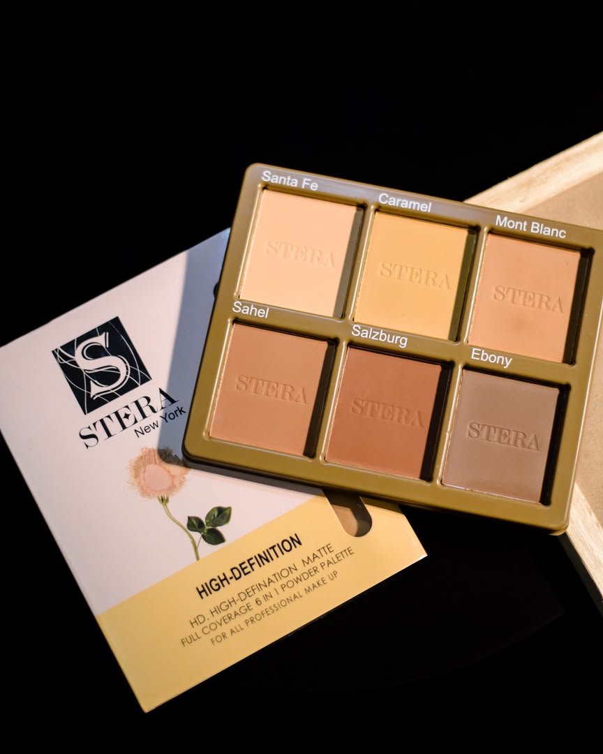 Stera Matte Powder Palette (6 in 1)