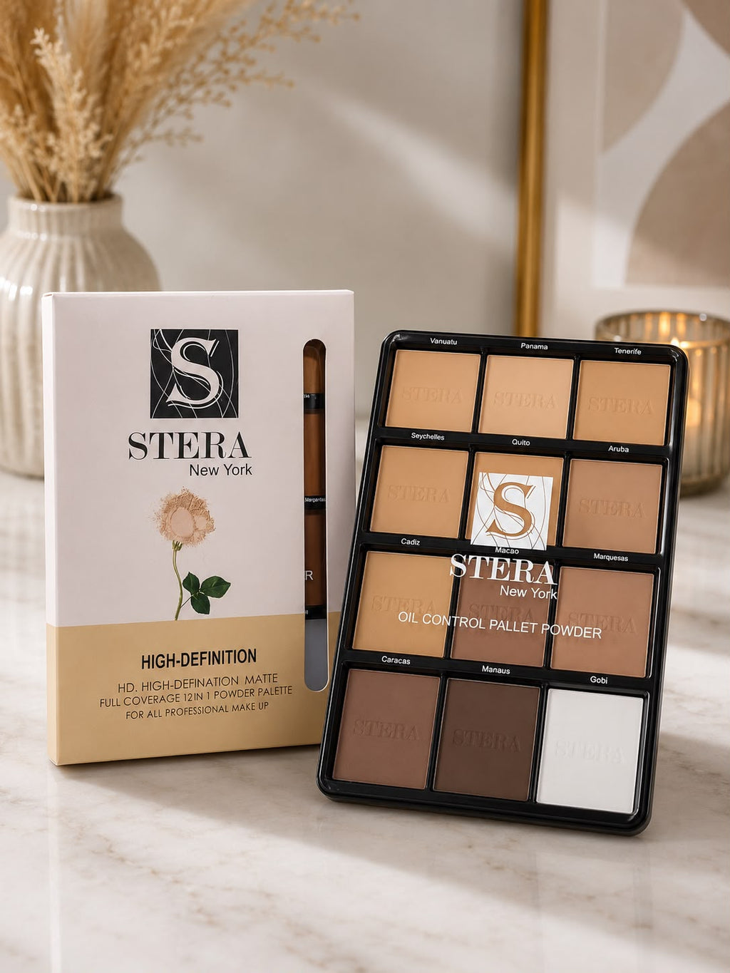 Stera Matte Powder Palette (12 in 1)